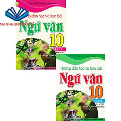 SÁCH -combo hướng dẫn học và làm bài ngữ văn 10 - tập 1 + tập 2 (bám sát sgk kết nối tri thức với cuộc sống) (bộ 2 cuốn)
