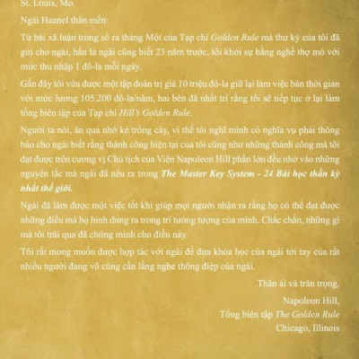 The Master Key System - 24 Bài Học Thần Kỳ Nhất Thế Giới - Charles F. Haanel - Khánh Phương dịch - (bìa mềm)