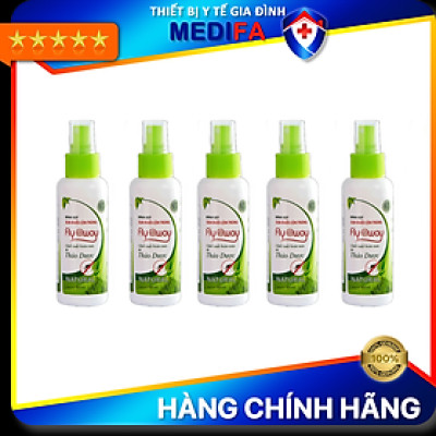 Combo Tiết Kiệm 5 Chai Xịt Chống Muỗi Và Côn Trùng Cho Trẻ Nhỏ Và Gia Đình Bảo Nhiên Chai 100ml - Chăm Sóc Và Bảo Vệ Làn Da Trẻ Nhỏ