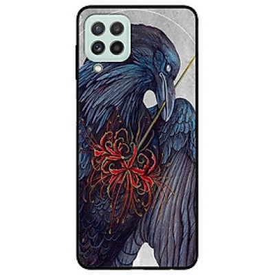 Ốp lưng dành cho Samsung A22 - Samsung S21 FE mẫu Chú Chim Cầm Hoa