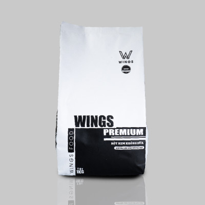 Combo Set Trà Sữa Trân Châu 2 Món Wings Tự pha (Bột Pha Trà Sữa 1 Kg, Trân Châu 2 Kg) - Pha Được 20 Cốc Trà Sữa SIZE 500 ML