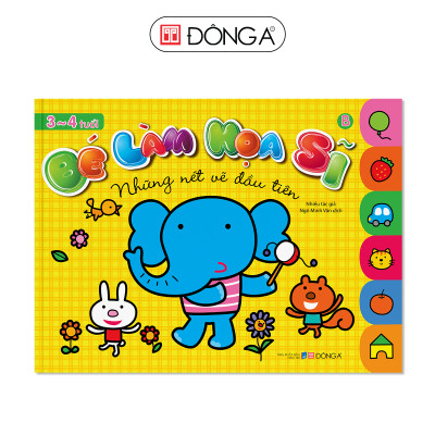 Combo 2 cuốn Bé Làm Họa Sĩ Từ 3-6 Tuổi