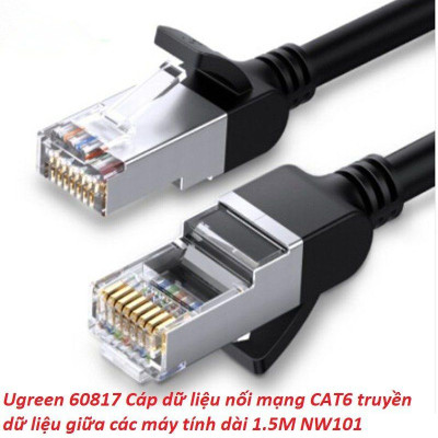 Ugreen UG60817NW101TK 1.5M CAT6 Cáp nối mạng truyền dữ liệu giữa các máy tính - HÀNG CHÍNH HÃNG