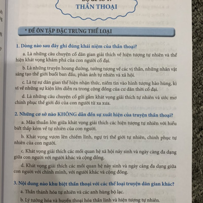 Com bo phương pháp đọc hiểu và viết - Đề ôn luyện và kiểm tra ngữ văn 10