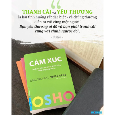 Sách - Cảm Xúc + Trưởng Thành + Hiểu - Combo 3 Cuốn - Osho