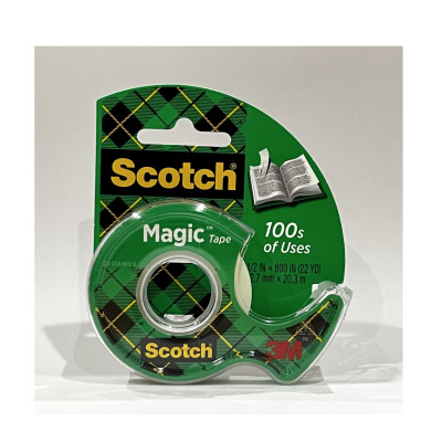 Băng dính kì diệu Scocth 3M 119 (20,3mm x 11,4m) kèm máy cắt mini