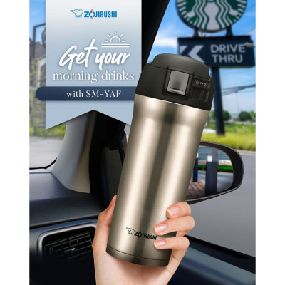 Bình giữ nhiệt nóng lạnh Zojirushi 480ml SM-YAF48, sản xuất tại Thái Lan, bảo hành giữ nhiệt 1 năm