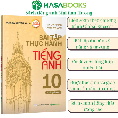 Combo 2 Cuốn Bài Tập + Thực Hành Tiếng Anh 10 Global Success (Không Đáp Án)