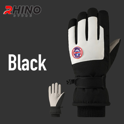 Găng tay chống gió lạnh Rhino G905 lót lông cừu nam nữ cảm ứng điện thoại