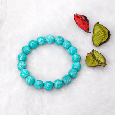 Vòng tay phong thủy Thiên hà (Amazonite) VIP 10.8mm