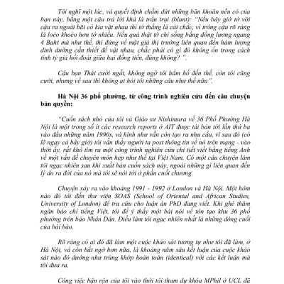 Nước Vẫn Chảy Dưới Chân Cầu Mụ Kề