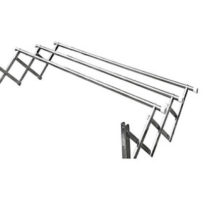 Giàn phơi xếp ống 22mm inox 304 thông minh cao cấp Goda loại 1.2 mét GD-141a