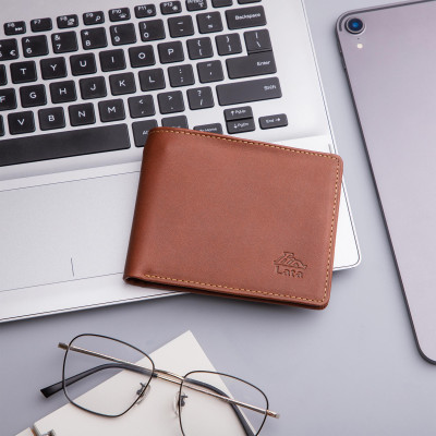 Ví nam da bò Lata ( Thời trang nam - Ví da thật LVN70 )