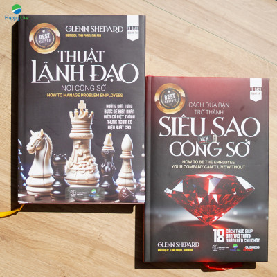 Bộ sách trở thành “ÁT CHỦ BÀI” công sở (Gồm 2 cuốn) - Happy Live