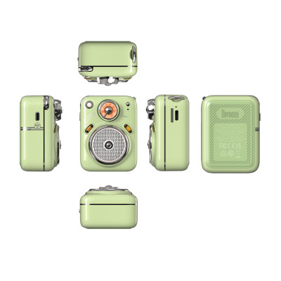 Loa Bluetooth Divoom Beetles FM II Thiết kế siêu nhỏ, cổ điển, Tích hợp FM radio và thẻ nhớ TF card - Hàng chính hãng - Bảo hành 12 tháng 1 đổi 1