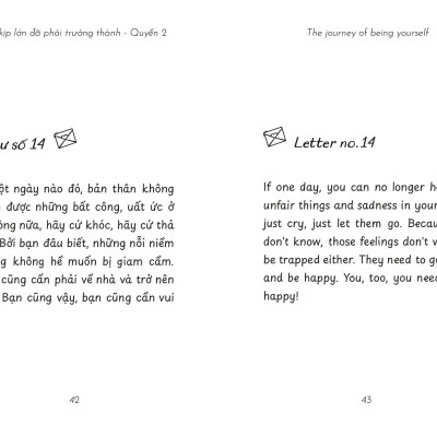 Combo Chưa Kịp Lớn Đã Phải Trưởng Thành (Bìa Trắng) (Sách Song Ngữ Anh-Việt) (Bộ 2 Cuốn) - TIME