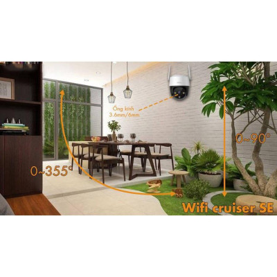 Camera WIFI ngoài trời IMOU S21FP, S41FP, S31FEP, S51FEP, K7FP 3MP/ 5MP có màu ban đêm, xoay 360 độ - TRANGIATELECOM Hàng chính hãƞg Hàng nhập khẩu