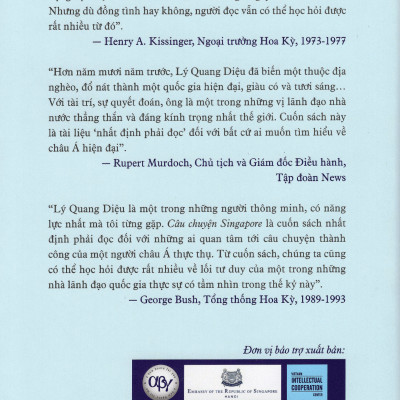 Hồi Ký Lý Quang Diệu I: Câu Chuyện Singapore ( Tặng Kèm Bookmark Tuyệt Đẹp )