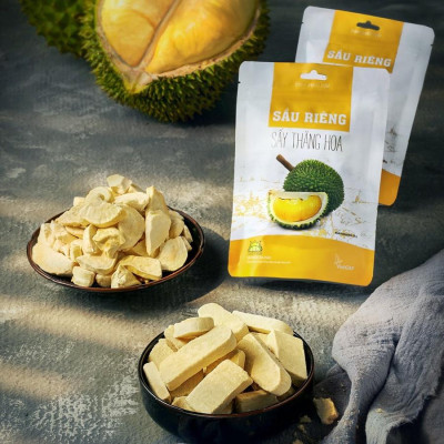 Sầu riêng sấy thăng hoa ( Túi ) - Sầu riêng BA ĐẢO