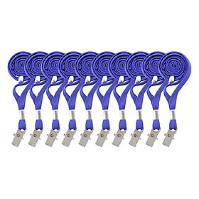 Lốc 10 Sợi Dây Kẹp Sắt Đeo Xanh Dương - Uyên Loan