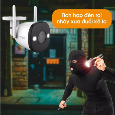 Camera Wifi Ngoài Trời 3MP IMOU IPC-F32P I Phát Hiện Chuyển Động, Chuẩn Chống Nước ip67 - TRANGIATELECOM Hàng chính hãƞg Hàng nhập khẩu
