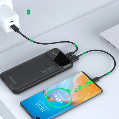 Pin dự phòng sạc nhanh 22.5W Choetech B728/ B729/ B730 dung lượng 10000mAh, 20000mAh, 30000mAh (Hàng chính hãng)