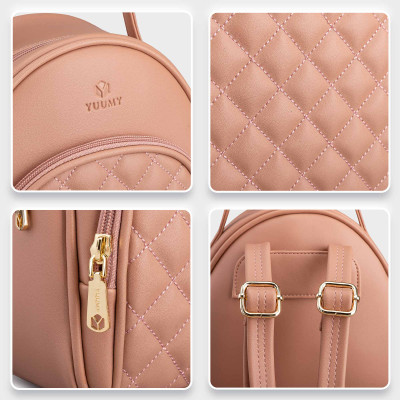 Balo Yuumy ( Thời trang nữ tiện lợi cỡ trung - Balo da Seasand YBA64 )