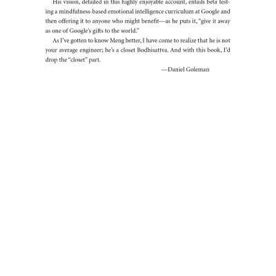 Search Inside Yourself: The Unexpected Path To Achieving Success, Happiness (And World Peace)