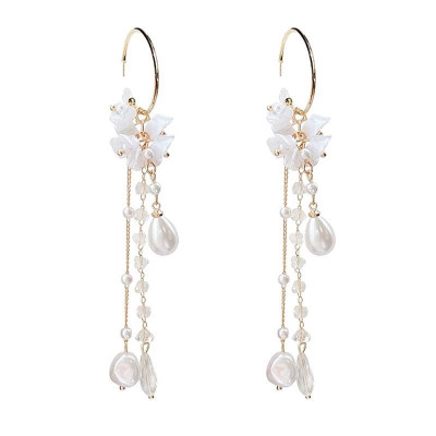 Earrings đeo tai thời trang cho nữ dáng dài phong cách cổ trang