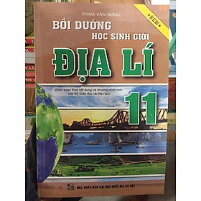 Sách - Bồi Dưỡng Học Sinh Giỏi Địa Lí Lớp 11 - Khang Việt Book