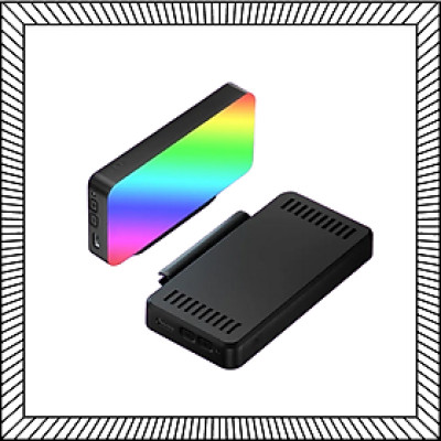 Đèn RGB Z1 cao cấp hỗ trợ ánh sáng quay video chụp ảnh, có kèm phụ kiện gắn thiết bị - Hàng chính hãng