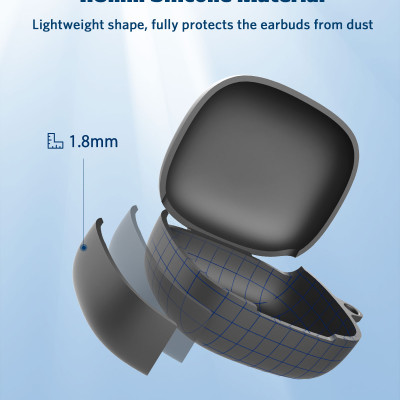 Ốp Case Dành Cho Tai Nghe Earfun Air Pro 3 - Hàng Chính Hãng