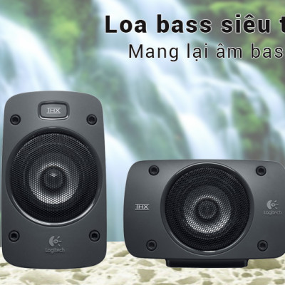 Loa Vi Tính Logitech Z906 5.1 1000W - Hàng Chính Hãng