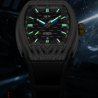 Đồng hồ nam chính hãng IW Carnival IW727G-3 ,kính sapphire,chống xước,chống nước 50m,Bh 24 tháng,máy cơ (automatic)