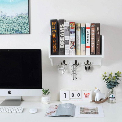 Giá sách treo tường đẹp đơn giản SMLIFE Wizardmon