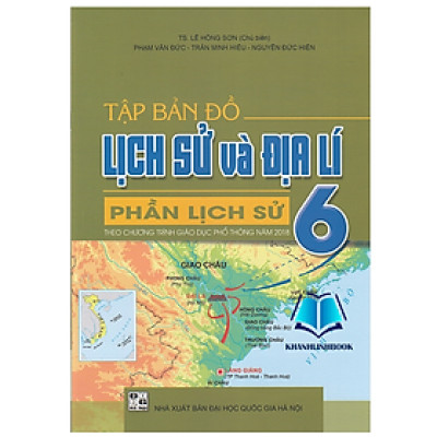 Sách - Tập bản đồ Lịch sử và Địa lí 6 - Phần Lịch sử (Theo chương trình GDPT 2018)