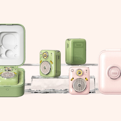 Loa Bluetooth Divoom Beetles FM II Thiết kế siêu nhỏ, cổ điển, Tích hợp FM radio và thẻ nhớ TF card - Hàng chính hãng - Bảo hành 12 tháng 1 đổi 1