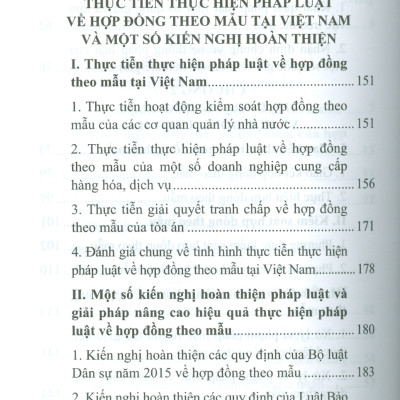 Pháp Luật Về Hợp Đồng Theo Mẫu Theo Quy Định Của Pháp Luật Hiện Hành (Sách chuyên khảo) - TS. Trần Ngọc Hiệp