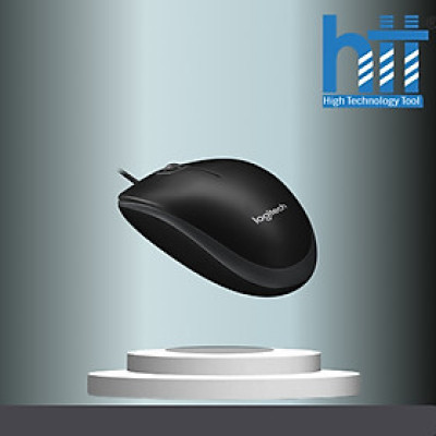 Chuột có dây Logitech B100 - Hàng chính hãng