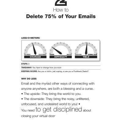 The Simplicity Survival Handbook: 32 Ways To Do Less And Accomplish More