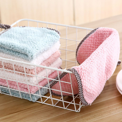 Set 10 Khăn Lau Tay, Chén Dĩa Nhà Bếp Chất Liệu Sợi Len Siêu Thấm - Giao Màu Ngẫu Nhiên