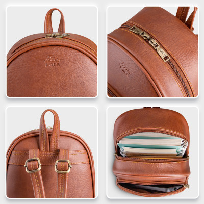 Balo Lata ( Thời trang nữ tiện lợi cỡ trung - Balo da BAL62 )