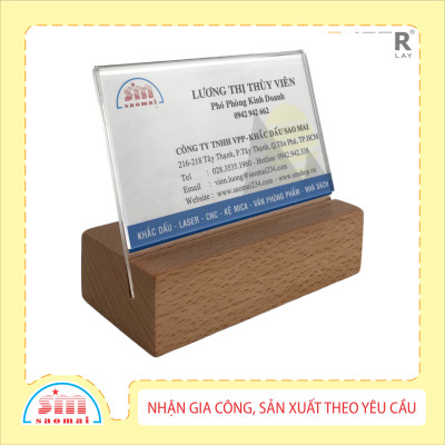Đế gỗ Enter FG-09 30x30x25mm
