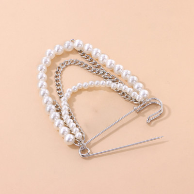 Cài áo mix ngọc trai ghim cài phụ kiện cài mũ đeo túi xách balo fashion sang chảnh nam và nữ cá tính