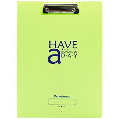 Bìa Trình Ký Đôi - Flexoffice FO-CB03 - Màu Xanh Lá