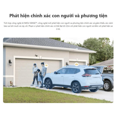 Camera Wifi Ngoài Trời IMOU Bullet 3/ 3C (S3EP/ S3DP) Đàm Thoại 2 Chiều - TRANGIATELECOM Hàng chính hãƞg Hàng nhập khẩu