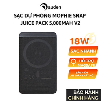 Sạc dự phòng Mophie Snap+ 5,000mAh - Hàng chính hãng