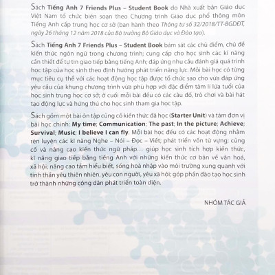Tiếng Anh 7 Friends Plus - Student Book (2023)