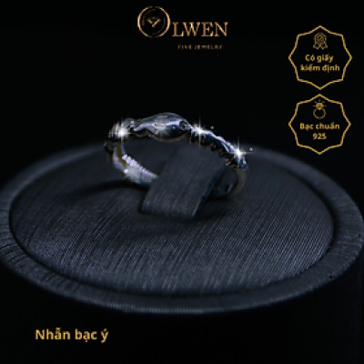 NHẪN BẠC Ý 925 OLWEN FINE JEWELRY - NM61.1