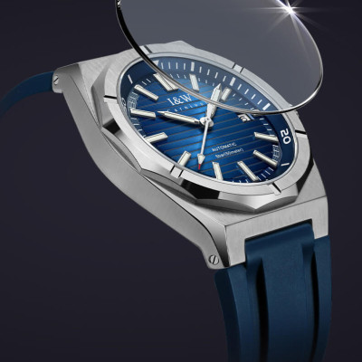 Đồng hồ nam chính hãng IW CARNIVAL IW711G-2 Kính sapphire ,chống xước ,Chống nước 50m ,Bảo hành 24 tháng,Máy cơ (Automatic),dây cao su cao cấp, mặt xanh thiết kế đơn giản dễ đeo